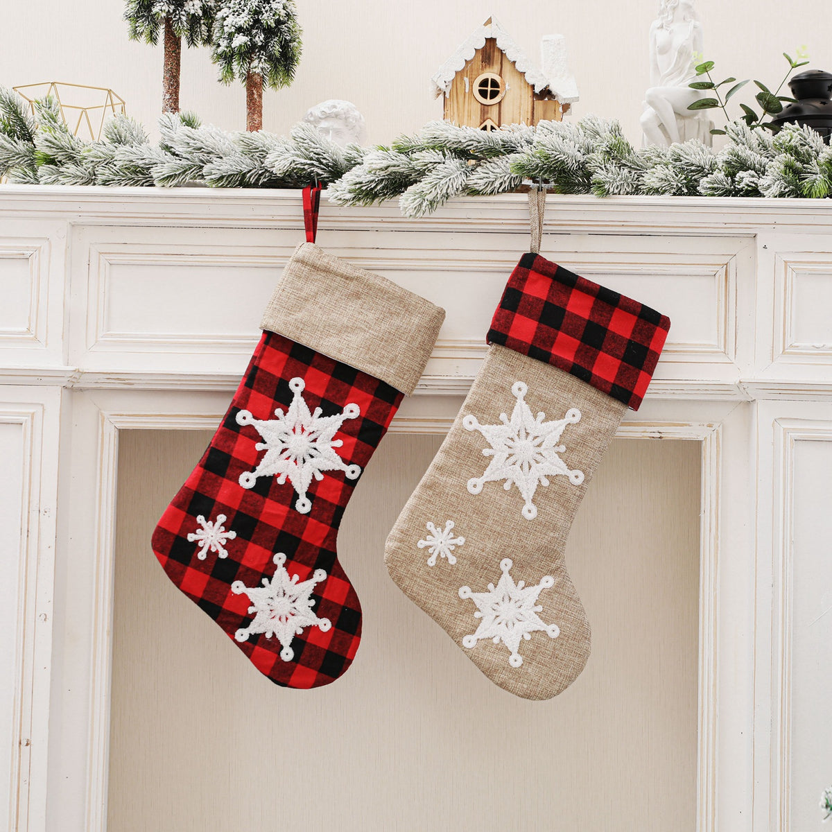 Christmas Socks Decoration Gift Bags - Classyfashion24.com