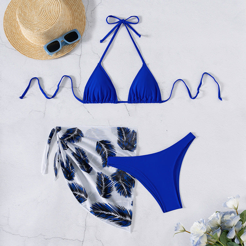 Bikini Swimwear Set for Women, Three-Piece - Classyfashion24.com