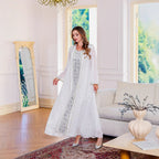 Muslim Long Robe Dress Middle Eastern Clothing  Long Sleeve Gown - Classyfashion24.com