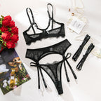 Lace Lingerie Garter Set for Women