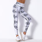 Colorful Printed Seamless Leggings for Women
