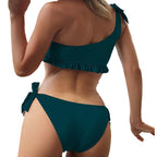 One-Shoulder Cut-Out Bikini Swimwear for Women - Classyfashion24.com