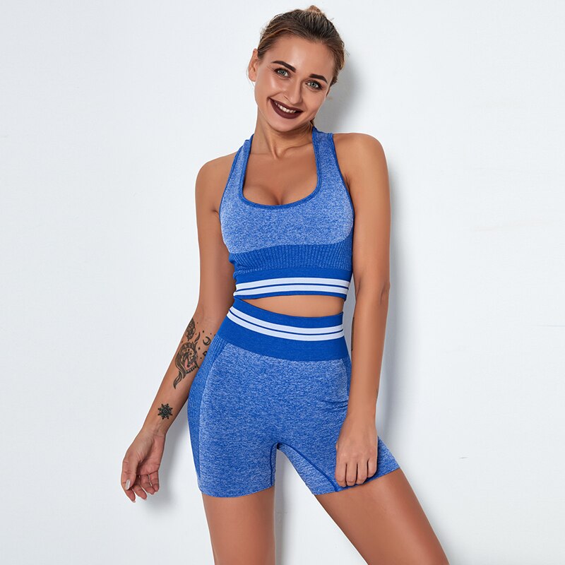 4-Piece Seamless Yoga Set for Women