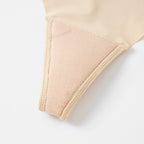 Seamless high waist T-back underwear in nude, designed to prevent camel toe and ensure comfort during sports and yoga.