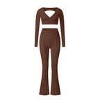 High-Waist Shaping Yoga Suit Set for Women - Classyfashion24.com