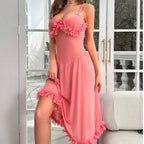 Mesh Sheer Lingerie Nightgown for Women