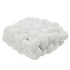 Seat cushion square woven pillow household plush cushion sofa bay window decorative pad