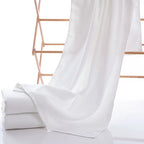Classic Hotel Collection White Cotton Bath & Spa Towel – 100% Cotton