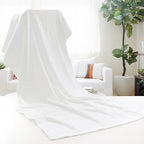 Classic Hotel Collection White Cotton Bath & Spa Towel – 100% Cotton