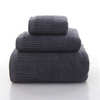 Premium 100% Cotton Thickened Bath Towel Set – 3-Piece Luxury Collection