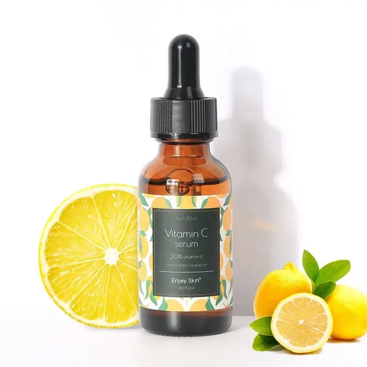 Premium Vitamin C Whitening Serum 30ml - Sofort lieferbar | Exklusive Hautaufhellung & Glättung | Luxuriöse Gesichtspflege für Strahlenden Teint