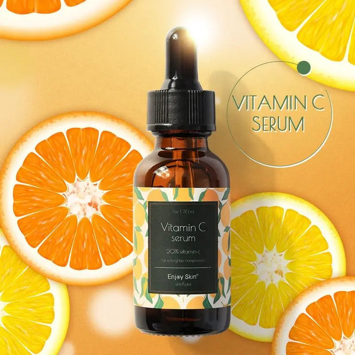 Premium Vitamin C Whitening Serum 30ml - Sofort lieferbar | Exklusive Hautaufhellung & Glättung | Luxuriöse Gesichtspflege für Strahlenden Teint