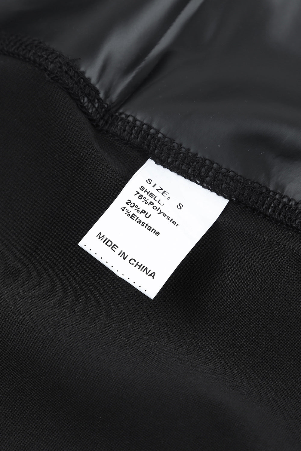 Black Faux Leather High Waist Leggings – Slim Fit Chic Trousers