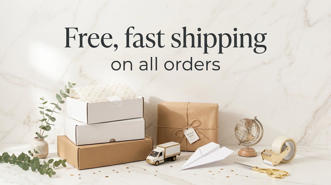 Free tracked shipping for ClassyFashion24 orders in the United States