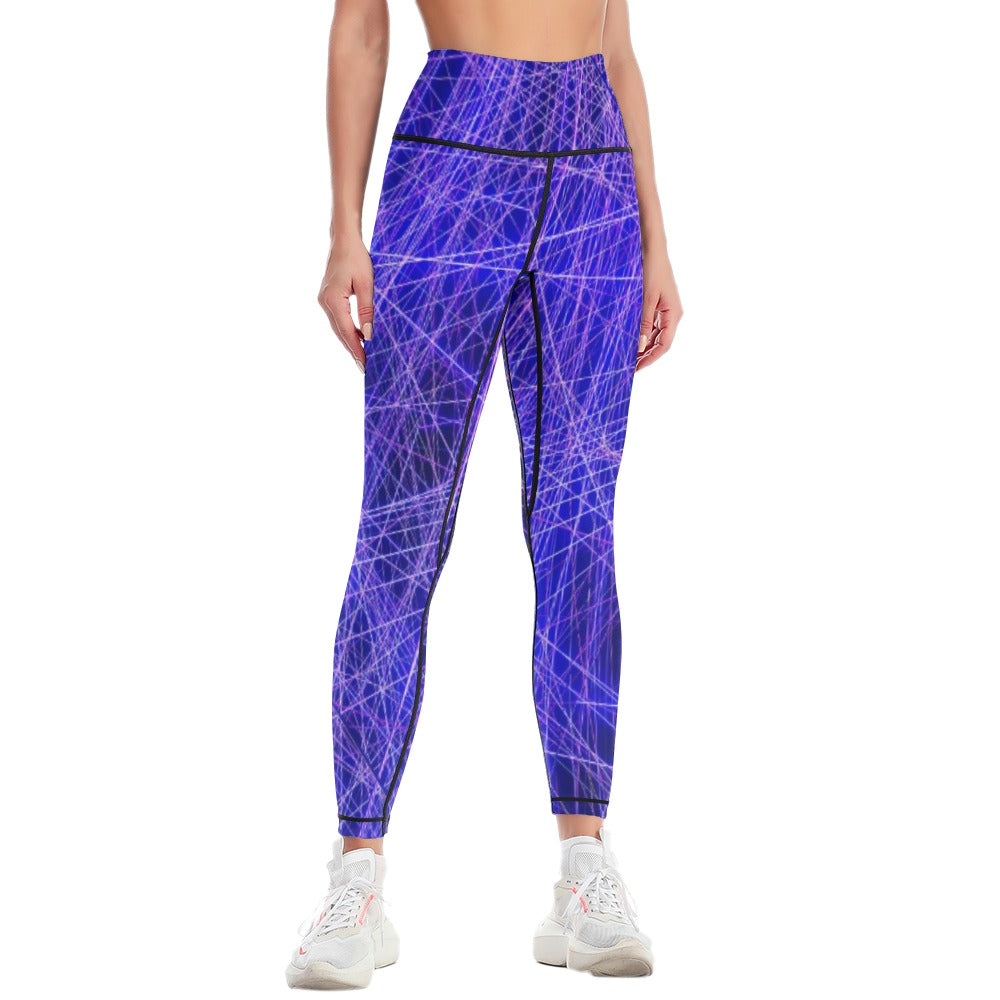 Classy24 Women's Comfort Lazer Sports Yoga Pants